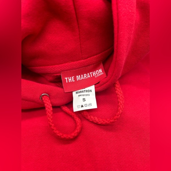 NWOT Red Bar hoodie size small- The Marathon Clothing - Authentic - Picture 3 of 4